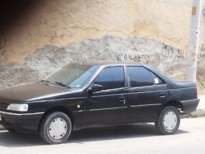 پژو مشکی دوررنگ مدل۸۳